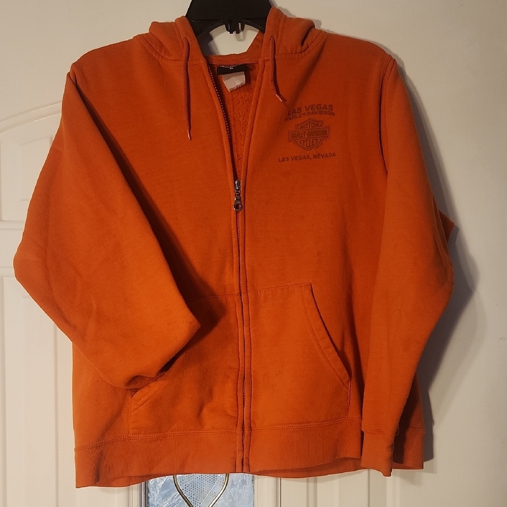 Harley-Davidson Vibrant Orange Hoodie